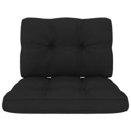 Perne pentru canapea din paleți, 2 buc., negru, 3 image
