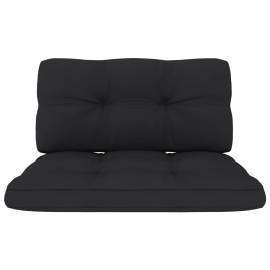 Perne pentru canapea din paleți, 2 buc., negru, 4 image