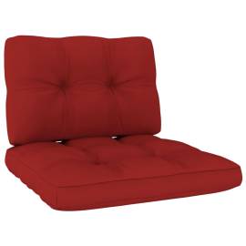 Perne pentru canapea din paleți, 2 buc., roșu, 2 image