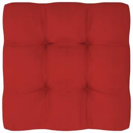 Perne pentru canapea din paleți, 2 buc., roșu, 9 image