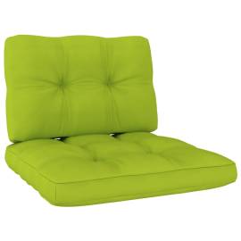 Perne pentru canapea din paleți, 2 buc., verde aprins, 2 image