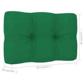 Perne pentru canapea din paleți, 2 buc., verde, 10 image
