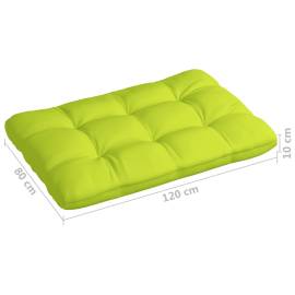 Perne pentru canapea din paleți, 3 buc., verde aprins, 8 image