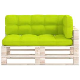 Perne pentru canapea din paleți, 3 buc., verde aprins, 3 image