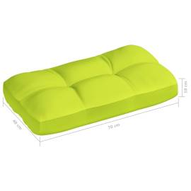 Perne pentru canapea din paleți, 3 buc., verde aprins, 10 image