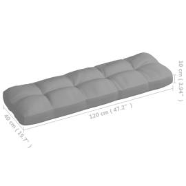 Perne pentru canapea din paleți, 5 buc., gri, 9 image