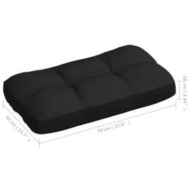 Perne pentru canapea din paleți, 5 buc., negru, 10 image