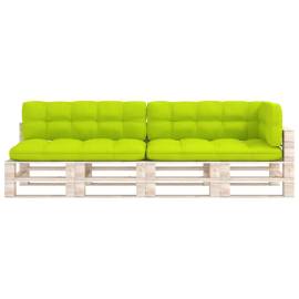 Perne pentru canapea din paleți, 5 buc., verde aprins, 3 image