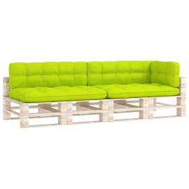 Perne pentru canapea din paleți, 5 buc., verde aprins, 2 image