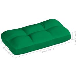 Perne pentru canapea din paleți, 5 buc., verde, 10 image