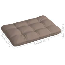 Perne pentru canapea din paleți, 7 buc., gri taupe, 7 image