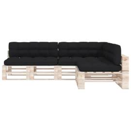 Perne pentru canapea din paleți, 7 buc., negru, 3 image