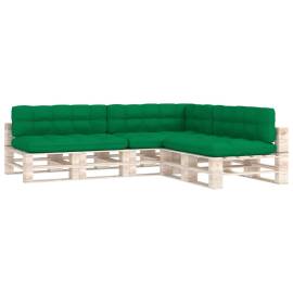 Perne pentru canapea din paleți, 7 buc., verde, 2 image