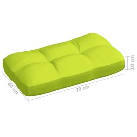 Perne pentru canapea din paleți, 7 buc, verde crud, 10 image