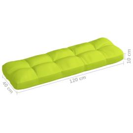 Perne pentru canapea din paleți, 7 buc, verde crud, 9 image