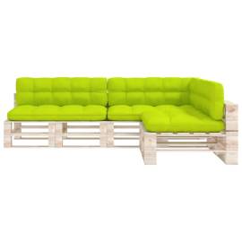 Perne pentru canapea din paleți, 7 buc, verde crud, 3 image