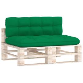 Perne pentru canapea paleți, 2 buc, verde, 2 image