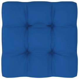 Pernă canapea din paleți, albastru regal, 58x58x10 cm, 2 image