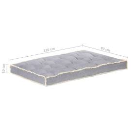 Pernă pentru canapea din paleți, antracit, 120 x 80 x 10 cm, 8 image