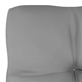 Pernă pentru canapea din paleți, gri, 58 x 58 x 10 cm, 4 image
