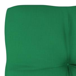 Pernă pentru canapea din paleți, verde, 58 x 58 x 10 cm, 4 image