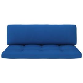 Perne canapea din paleți 2 buc. albastru regal, 3 image