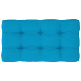 Perne canapea din paleți 2 buc. albastru, 7 image