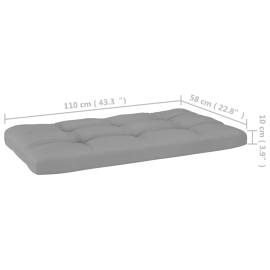 Perne de canapea din paleți, 2 buc., gri, 10 image
