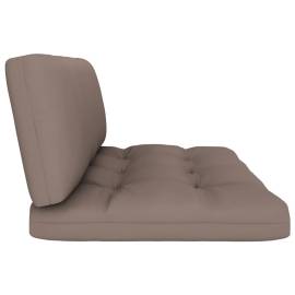 Perne pentru canapea din paleți, 2 buc., gri taupe, 4 image