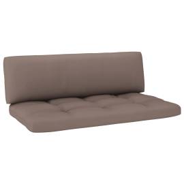Perne pentru canapea din paleți, 2 buc., gri taupe, 2 image