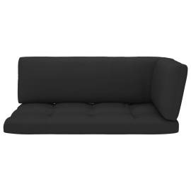 Perne pentru canapea din paleți, 3 buc., negru, 3 image