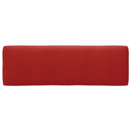 Perne pentru canapea din paleți, 3 buc., roșu, 10 image