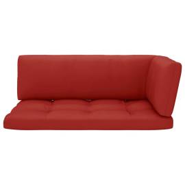 Perne pentru canapea din paleți, 3 buc., roșu, 3 image