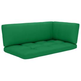 Perne pentru canapea din paleți, 3 buc., verde, 2 image