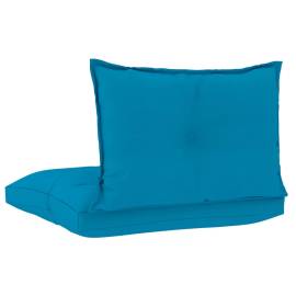 Perne pentru canapea din paleți 2 buc, albastru, textil, 4 image