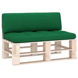 Perne pentru canapea din paleți 2 buc, verde