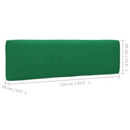 Perne pentru canapea din paleți 2 buc, verde, 11 image