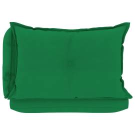 Perne pentru canapea din paleți 3 buc. verde, material textil, 5 image