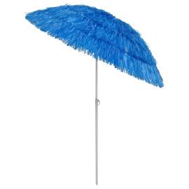 Umbrelă de plajă, albastru, 180 cm, 5 image