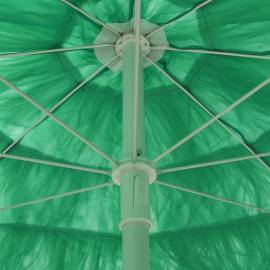 Umbrelă de plajă, verde, 180 cm, 2 image