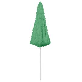 Umbrelă de plajă, verde, 300 cm, 3 image