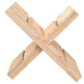 Suport pentru bușteni 47x39,5x48 cm lemn masiv de pin, 5 image