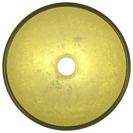 Chiuvetă din sticlă securizată, auriu, 30x12 cm, 3 image