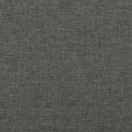 Saltea de pat cu arcuri, gri închis, 140x190x20 cm, textil, 6 image