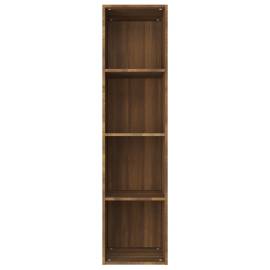 Bibliotecă/dulap tv, stejar maro, 36x30x143 cm, lemn prelucrat, 3 image