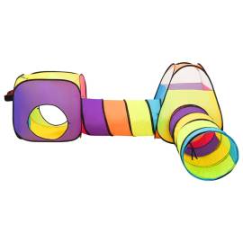 Cort de joacă pentru copii, multicolor, 190x264x90 cm, 5 image