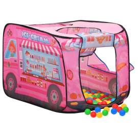 Cort de joacă pentru copii, roz, 70x112x70 cm, 3 image