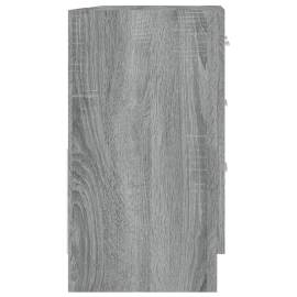 Dulap de chiuvetă, gri sonoma, 63x30x54 cm, lemn prelucrat, 4 image