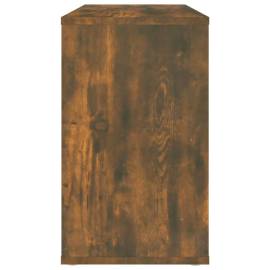 Dulap lateral, stejar fumuriu, 60x30x50 cm, lemn prelucrat, 4 image