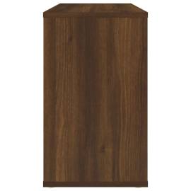 Dulap lateral, stejar maro, 60x30x50 cm, lemn prelucrat, 4 image